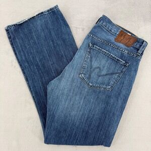 Citizens of Humanity Perfect Straight Leg Jeans Blue Mens Made in USA Size 38